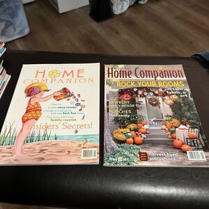 MARY ENGELBREIT’S Home Companion Magazine 2 Issues Oct/Nov 2007 & Aug/Sept 2001